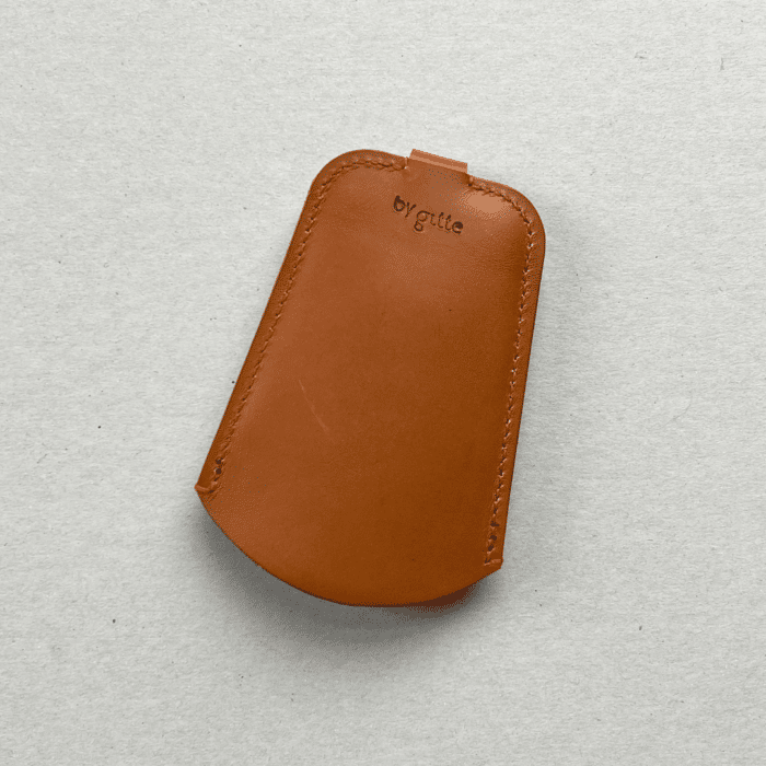 Sleutel etui Cognac