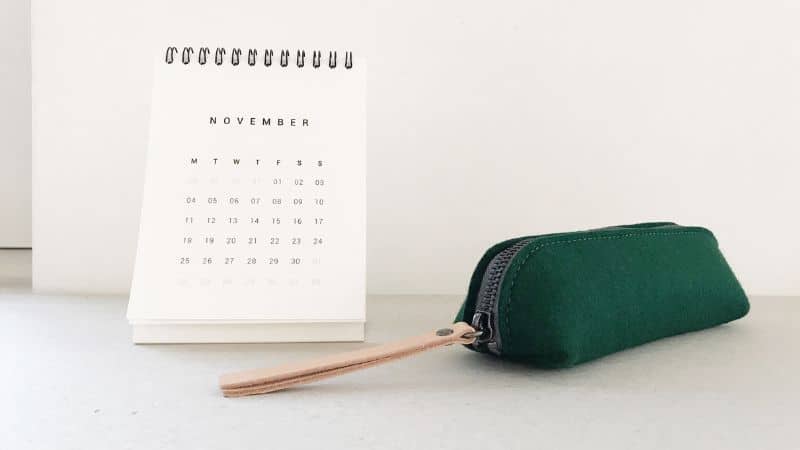 wooly etui groen